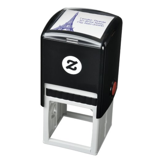 Eiffeltoren #1 Tekening Zelfinktende Stempel (Product)