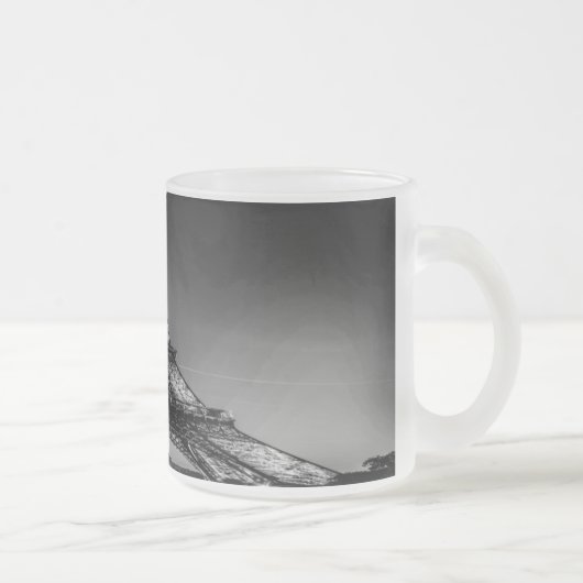 Eiffeltoren (296 ml - 10 oz) #32 matglas koffiemok (Rechts)