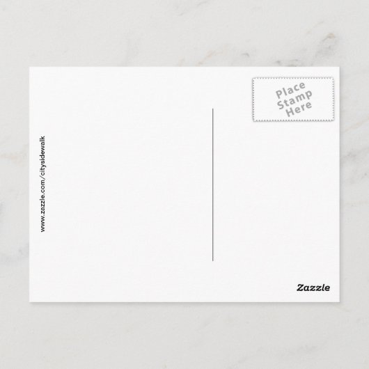 Eiffeltoren 2 briefkaart (Achterkant)