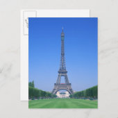 Eiffeltoren 3 briefkaart (Voorkant / Achterkant)