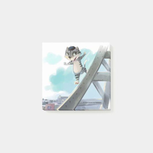 Eiffeltoren 3 x 3 inch post-it® notes (Voorkant)