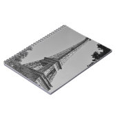 Eiffeltoren 4 notitieboek (Linkerzijde)