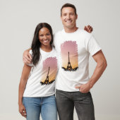Eiffeltoren 5 t-shirt (Unisex)