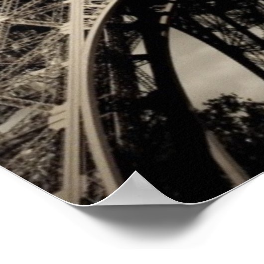 Eiffeltoren 9 poster (Hoek)