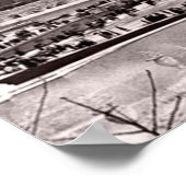 Eiffeltoren afdrukken poster (Hoek)