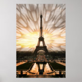 Eiffeltoren, afdrukken poster (Voorkant)