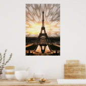 Eiffeltoren, afdrukken poster (Keuken)