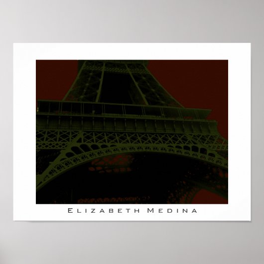 Eiffeltoren ~ Afdrukken / Poster (Voorkant)