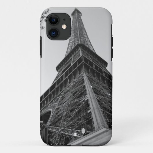 Eiffeltoren b/w Case-Mate iPhone case (Achterkant)