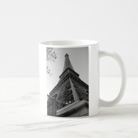Eiffeltoren b/w koffiemok (Rechts)