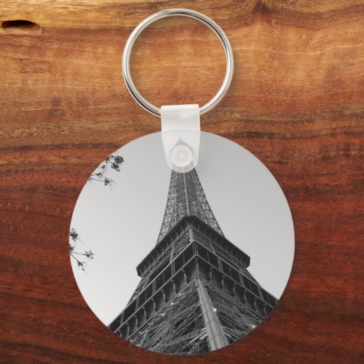 Eiffeltoren b/w sleutelhanger (Voorkant)