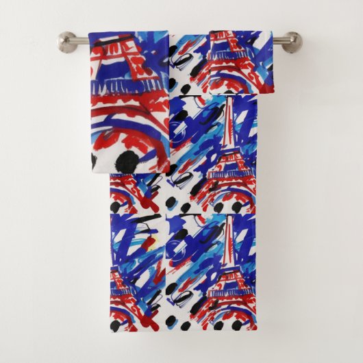 Eiffeltoren Bad Handdoek (Insitu)