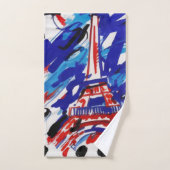Eiffeltoren Bad Handdoek (Handdoek)