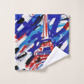 Eiffeltoren Bad Handdoek (Wasdoekje)