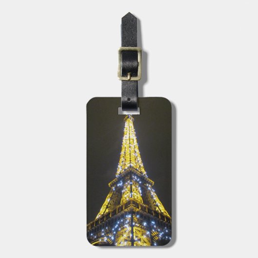 eiffeltoren bagagelabel (Voorkant verticaal)