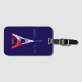 Eiffeltoren Bagagelabel (Voorkant (horizontaal))