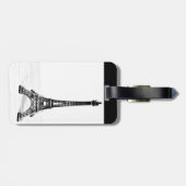 Eiffeltoren Bagagelabel (Achterkant horizontaal)