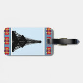 Eiffeltoren Bagagelabel (Achterkant horizontaal)