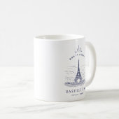  Eiffeltoren Bastille Day Koffiemok (Voorkant rechts)