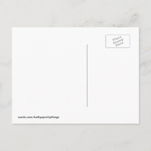 Eiffeltoren Bewaar de datum Briefkaart (Achterkant)