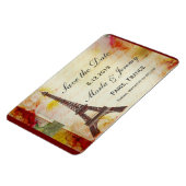 Eiffeltoren bewaart de datum magneet (Linkerzijde)