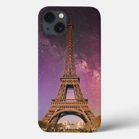 Eiffeltoren bij nacht Case-Mate iPhone case (Achterkant)