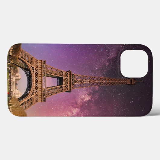 Eiffeltoren bij nacht Case-Mate iPhone case (Achterkant (horizontaal))