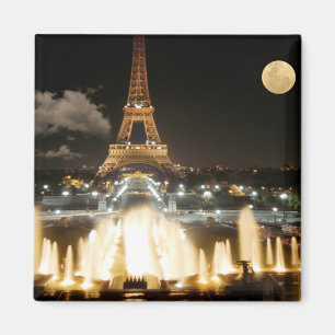 Eiffeltoren bij nacht magneet