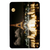 Eiffeltoren bij nacht magneet (Verticaal)