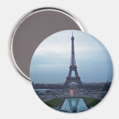 Eiffeltoren bij zonsopgang magneet (Voorkant / Achterkant)