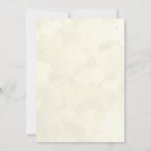  Eiffeltoren Bridal Shower-uitnodigingen Kaart (Achterkant)