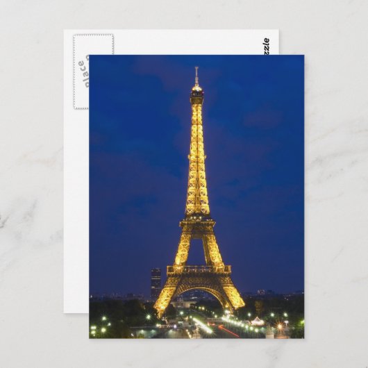 Eiffeltoren Briefkaart (Voorkant / Achterkant)