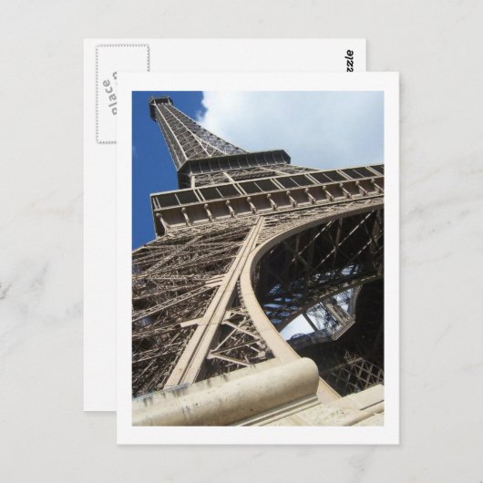 Eiffeltoren Briefkaart (Voorkant / Achterkant)