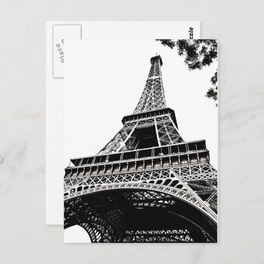 Eiffeltoren Briefkaart (Voorkant / Achterkant)