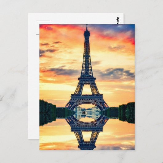 Eiffeltoren Briefkaart (Voorkant / Achterkant)