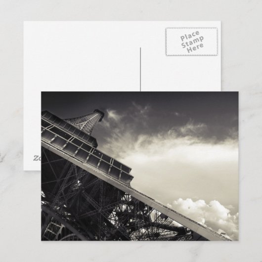 Eiffeltoren Briefkaart (Voorkant / Achterkant)