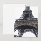 Eiffeltoren Briefkaart (Voorkant / Achterkant)