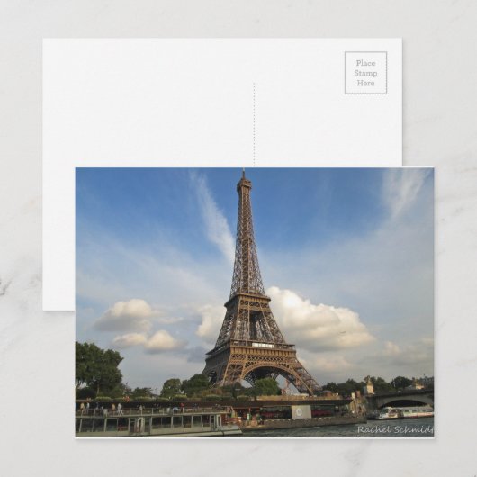 Eiffeltoren Briefkaart (Voorkant / Achterkant)