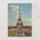  Eiffeltoren Briefkaart (Voorkant)