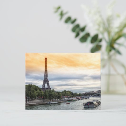 Eiffeltoren Briefkaart (Staand voorkant)