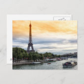 Eiffeltoren Briefkaart (Voorkant / Achterkant)
