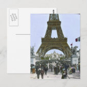 Eiffeltoren Briefkaart (Voorkant / Achterkant)