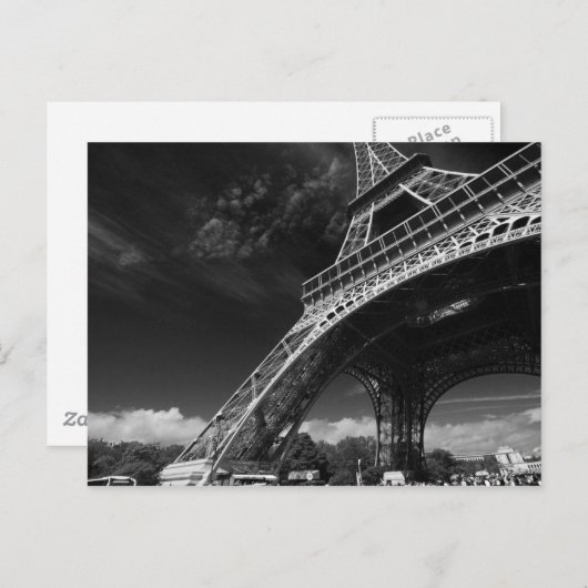 eiffeltoren briefkaart (Voorkant / Achterkant)