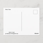 Eiffeltoren Briefkaart (Achterkant)