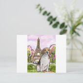 eiffeltoren briefkaart (Staand voorkant)