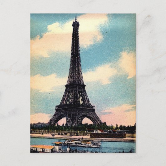  Eiffeltoren Briefkaart (Voorkant)