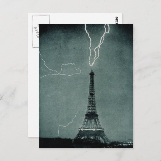 Eiffeltoren Briefkaart (Voorkant / Achterkant)