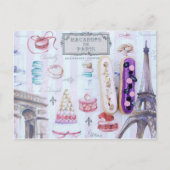 Eiffeltoren Briefkaart (Voorkant)