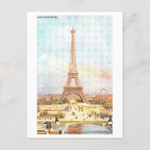 Eiffeltoren Briefkaart