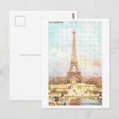  Eiffeltoren Briefkaart (Voorkant / Achterkant)